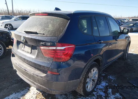 2014 BMW X3 xDrive28I from USA, damaged, VIN 5UXWX9C56E0D29389